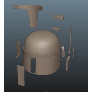 DeathWatch Mandalorian Helmet DeathWatch Mandalorian Helmet