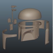 DeathWatch Mandalorian Helmet DeathWatch Mandalorian Helmet