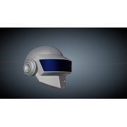 Daft Punk Thomas Bangalter Helmet STL Daft Punk Thomas Bangalter Helmet STL