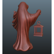 Phantom Lantern Ghost STL